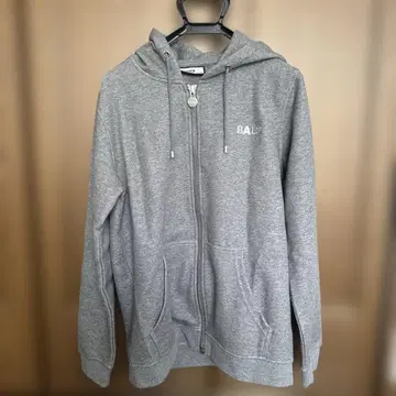 BALR. 그레이 집업 후드티