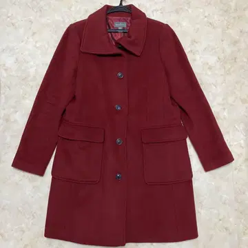 LL Bean Signature 버건디 피 코트 14