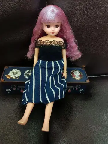 리카짱 보라색 헤어