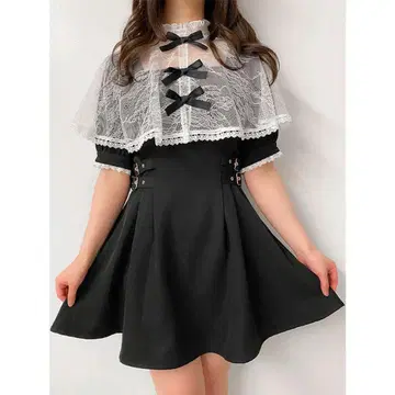 ROJITA 케이프 미니 원피스 지뢰 양산