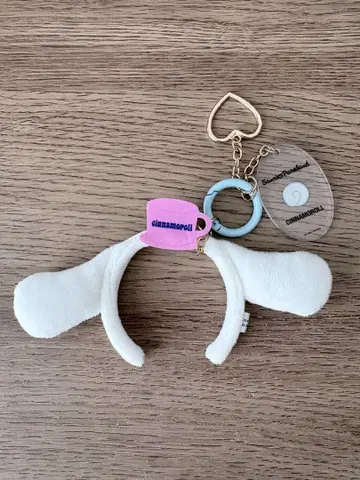 산리오 퓨로랜드 미니 머리띠 참 시나모롤