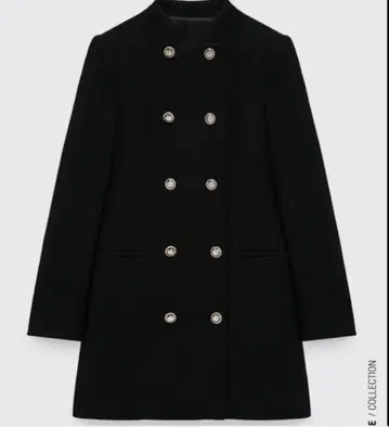 자라 울 혼방 더블 브레스트 사양 M 사이즈