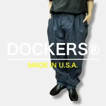 90s USA DOCKERS 정석 2턱 코튼 팬츠 CP1-858