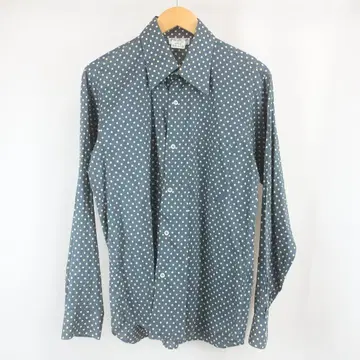 VINTAGE agnes b. homme 코튼 도트 셔츠 40