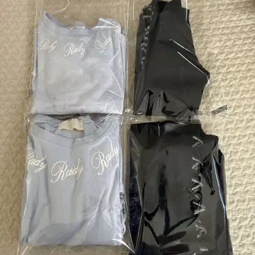 Rady 로고 롱T셔츠 라메 크로스 레깅스 모녀 코디