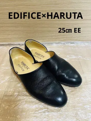 에디피스 별주 HARUTA 스포크 슈즈 블랙 25cm