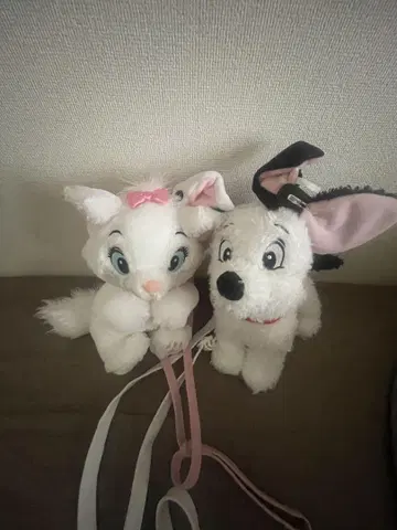 마리와 덤보 봉제 인형 세트 약 20cm
