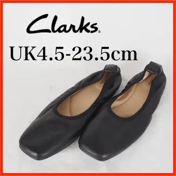 O5968 Clarks 발레 슈즈 플랫 23.5cm 블랙
