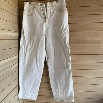 S930.12 GUESS JEANS 화이트 청바지 38097