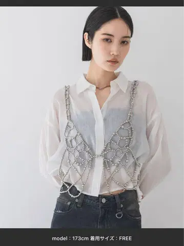 JEANASIS 엠벨리쉬 뷔스티에 택 포함 미사용 새상품