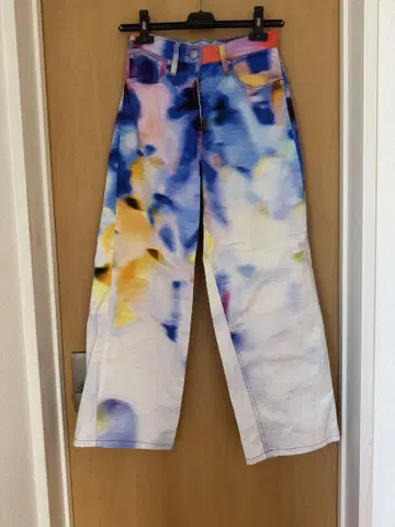 DRIES VAN NOTEN 그라데이션 데님 팬츠