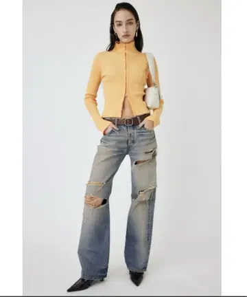 MOUSSY 마우지 MIDRISE STRAIGHT