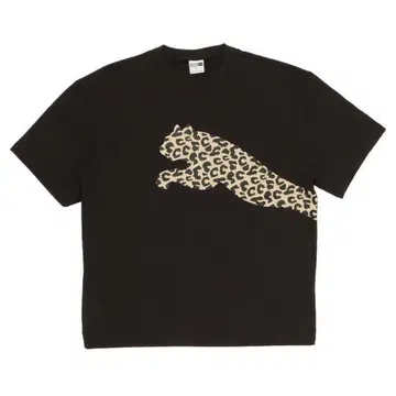 새상품급 PUMA 레오파드 T셔츠
