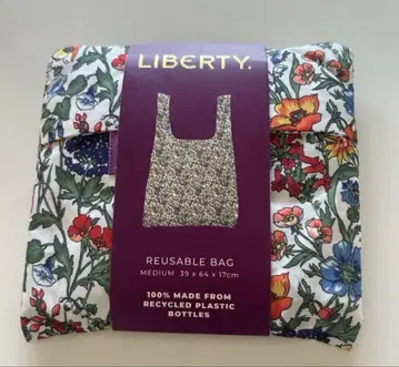 미사용 새상품 영국 리버티 LIBERTY 플라워 무늬 에코백