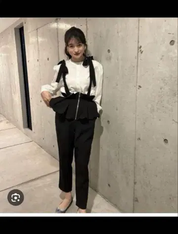 완판템 Bibiy.MELINDA 서스펜더 팬츠