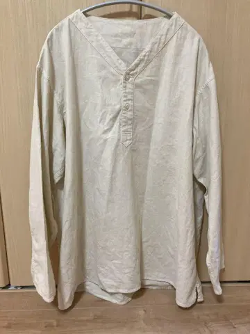 [ 새상품급 ] kinema pigment sleeping shirt M
