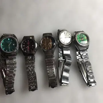 SEIKO, 오리엔트, 정크 5개