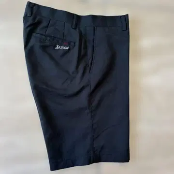 새상품급! 데상트 Srixon 블랙 골프 하프 팬츠 85