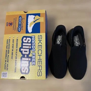 [ 새상품 ] 스케쳐스 슬립인즈 여성용 25cm 블랙