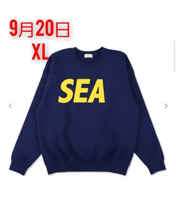 SEA 크루넥 스웨트셔츠
