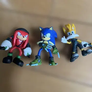 소닉 너클즈 테일즈 피규어 세트