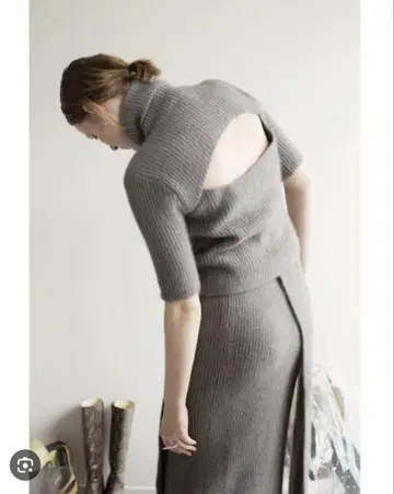 Fox Rib Knit Top leinwande