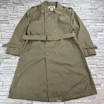 90s Harbour bay 트렌치 코트 빈티지 체크 안감