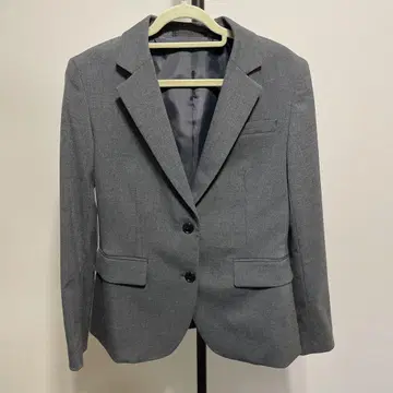 유니클로 스트레치 자켓 S 여성용 UNIQLO 그레이 자켓