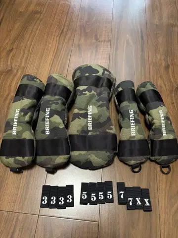 브리핑 헤드커버 카모플라쥬 우드랜드 카모플라주 드라이버