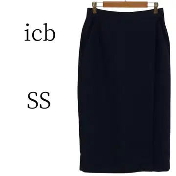 icb 아이씨비 네이비 롱 타이트 스커트 XS (SS)