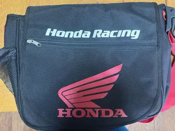 레어 Honda Racing 메신저 백 블랙