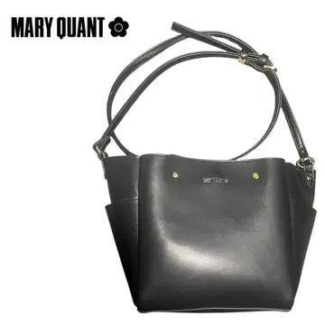 MARY QUANT 플립 사이드 컬러 숄더백 마리쿠와