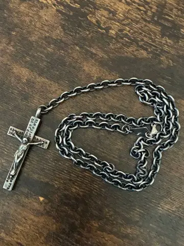 JAM HOME MADE 로자리오 목걸이 십자가