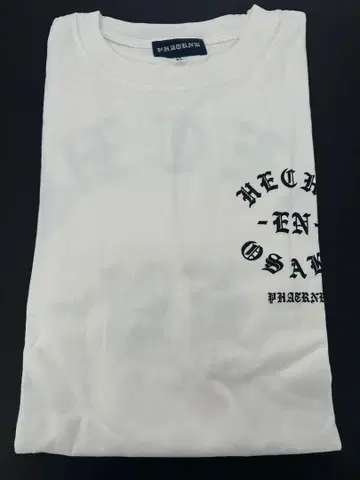 PHATRNK 프린트 롱T셔츠 XL 화이트