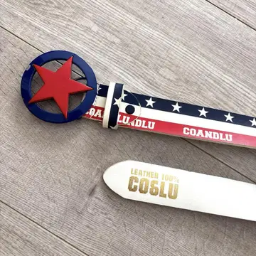 COANDLU 별 모양 버클 벨트 코코룰