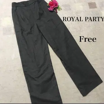 로얄 파티 ROYAL PARTY 팬츠 심플 프리 큐트