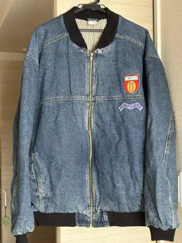 구제 의류 남성용 G 데님 자켓 XL 빈티지 아우터