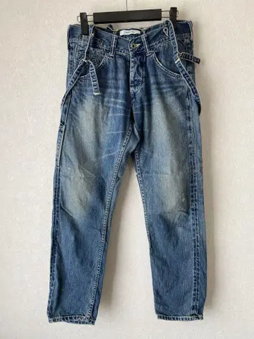 Johnbull 서스펜더 데님