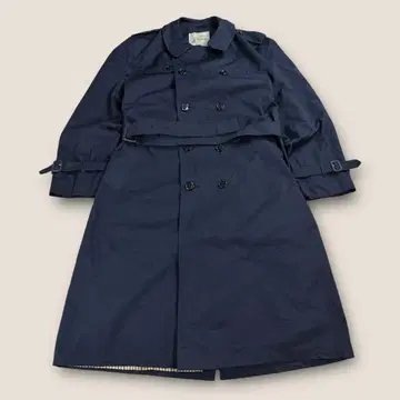 90s LONDON FOG 트렌치코트 네이비 빈티지