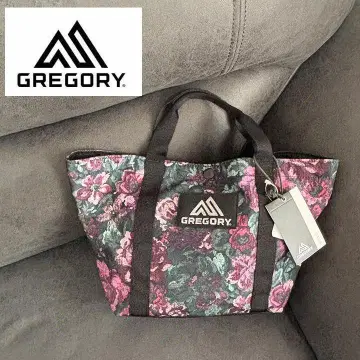 GREGORY 그레고리 미니 토트백 플로럴 태피스트리 아웃도어
