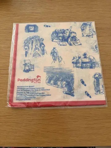 패딩턴의 외출 손수건
