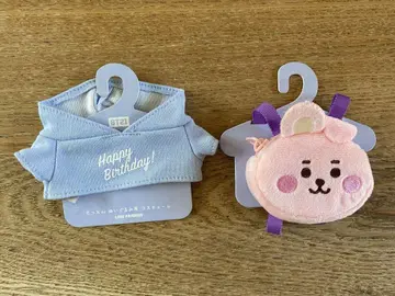 BT21 타톤 코스튬 벌스데이 후드티 & 백팩 2세트