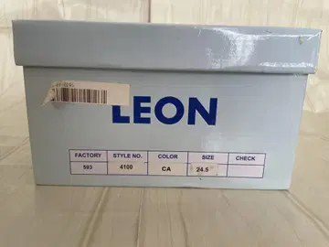 LEON 가죽 로퍼 24.5
