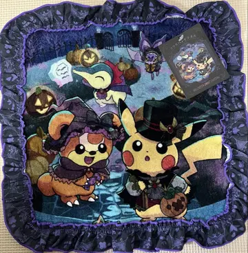 포켓몬 프릴 핸드 타월 Halloween Ghost Chateau