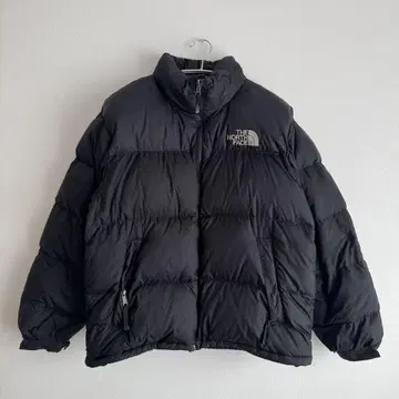 NORTH FACE 센터 로고 눕시 다운