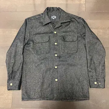 Dress Hippy 헤링본 긴팔 셔츠