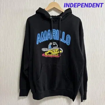 INDEPENDENT 후드티 블랙 L 사이즈