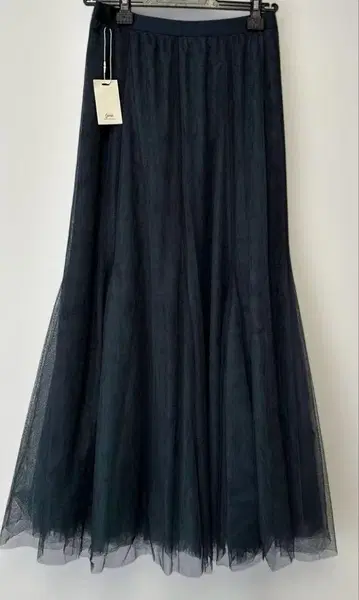 Jena 제나 에스파스 메르베이유 튤 롱 스커트 그린