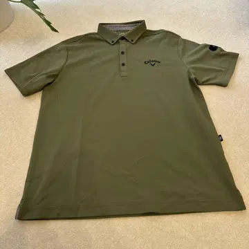 Callaway 올리브 그린 피케 셔츠 LL 사이즈