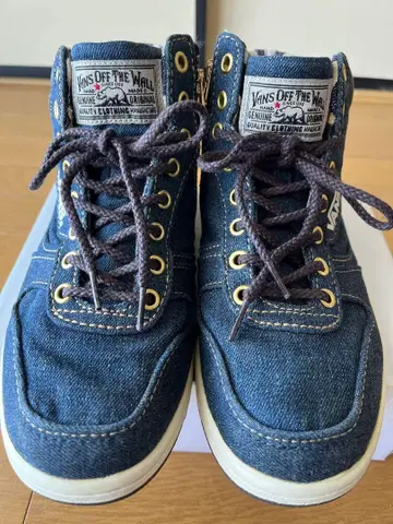VANS 데님 하이컷 스니커즈